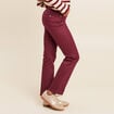 Pantalon magique L'Unique effet brillant bordeaux femme