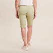 Bermuda magique Le L&eacute;ger vert olive femme
