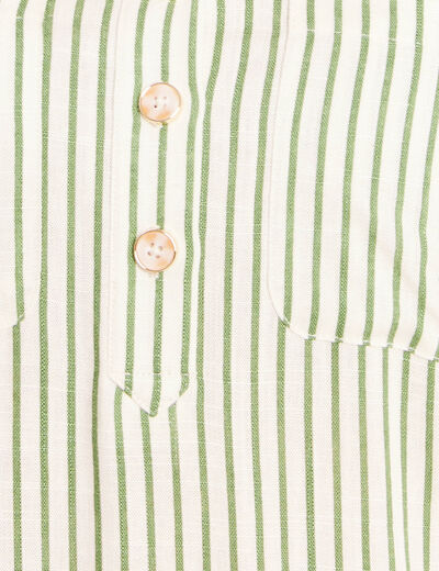 Robe droite courte manches courtes blanc femme