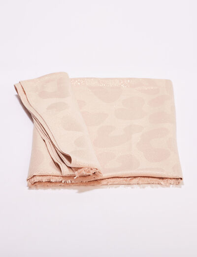 Foulard couleur or femme