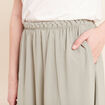 Jupe avec tresse vert clair femme