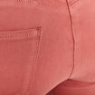 Jean magique ajusté taille standard rose femme