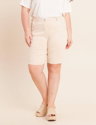 Pantalon magique le l&eacute;ger ivoire femme