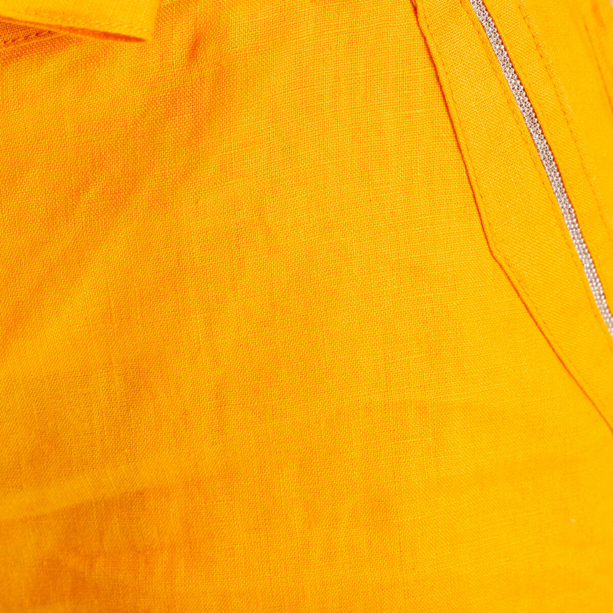 Short paperbag jaune foncé femme