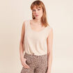 Ensemble doudou manches longues creme femme