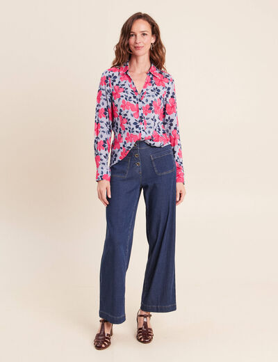 Jean denim stone femme