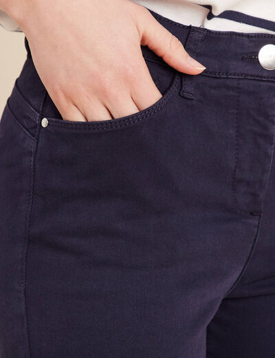 Pantalon magique l'unique bleu marine femme