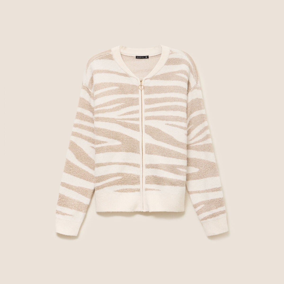 Veste bomber blanc femme
