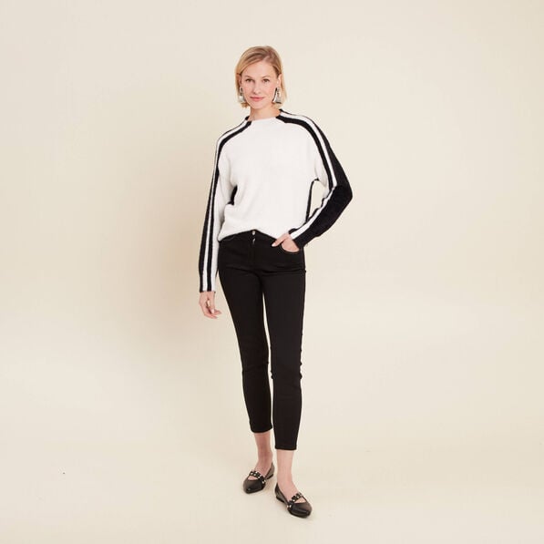 pull manches longues blanc femme Pull manches longues blanc femme