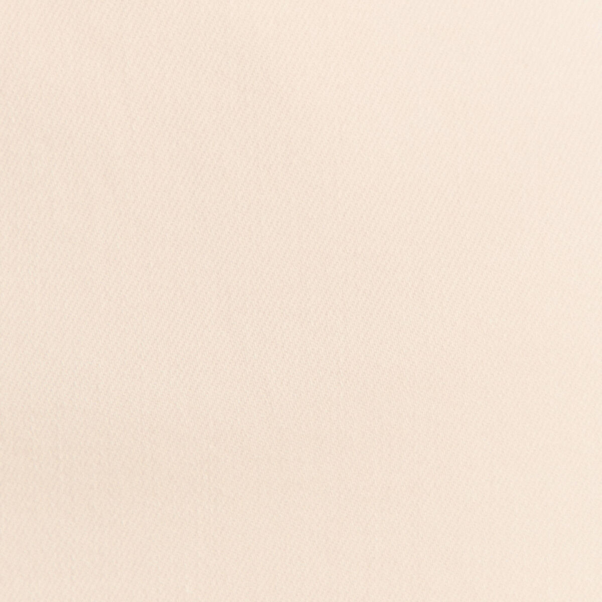 Short droit taille élastiquée ivoire femme