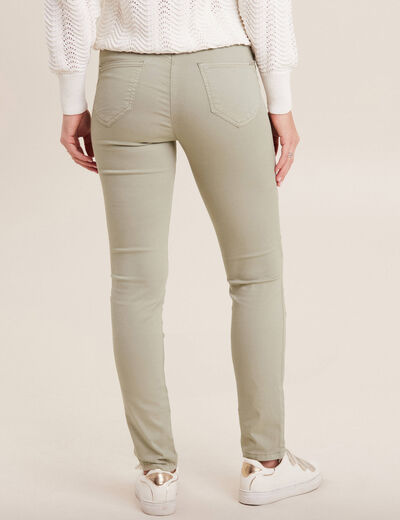 Pantalon magique Le L&eacute;ger coupe ajust&eacute;e vert clair femme