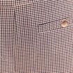 Pantalon 7/8e taille standard marron femme