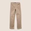 Pantalon magique L'Unique effet brillant taupe femme