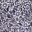Blouse ample manches courtes fluide bleu femme
