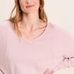 Pull manches longues rose clair femme
