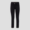 Pantalon ajusté réversible noir femme