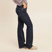 Jean magique L'Unique coupe bootcut denim brut femme