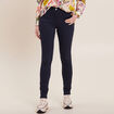 Pantalon magique Le L&eacute;ger coupe ajust&eacute;e bleu marine femme