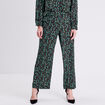 Pantalon flou vert pastel femme
