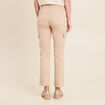 Pantalon jogpant 7/8&egrave;me sable femme