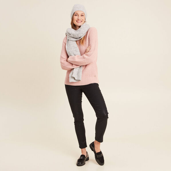 pull manches longues vieux rose femme Pull manches longues vieux rose femme