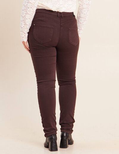 Pantalon magique Le Chaud marron fonc&eacute; femme