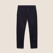 Pantalon Magique Monsieur le Leger chino bleu fonc&eacute; femme