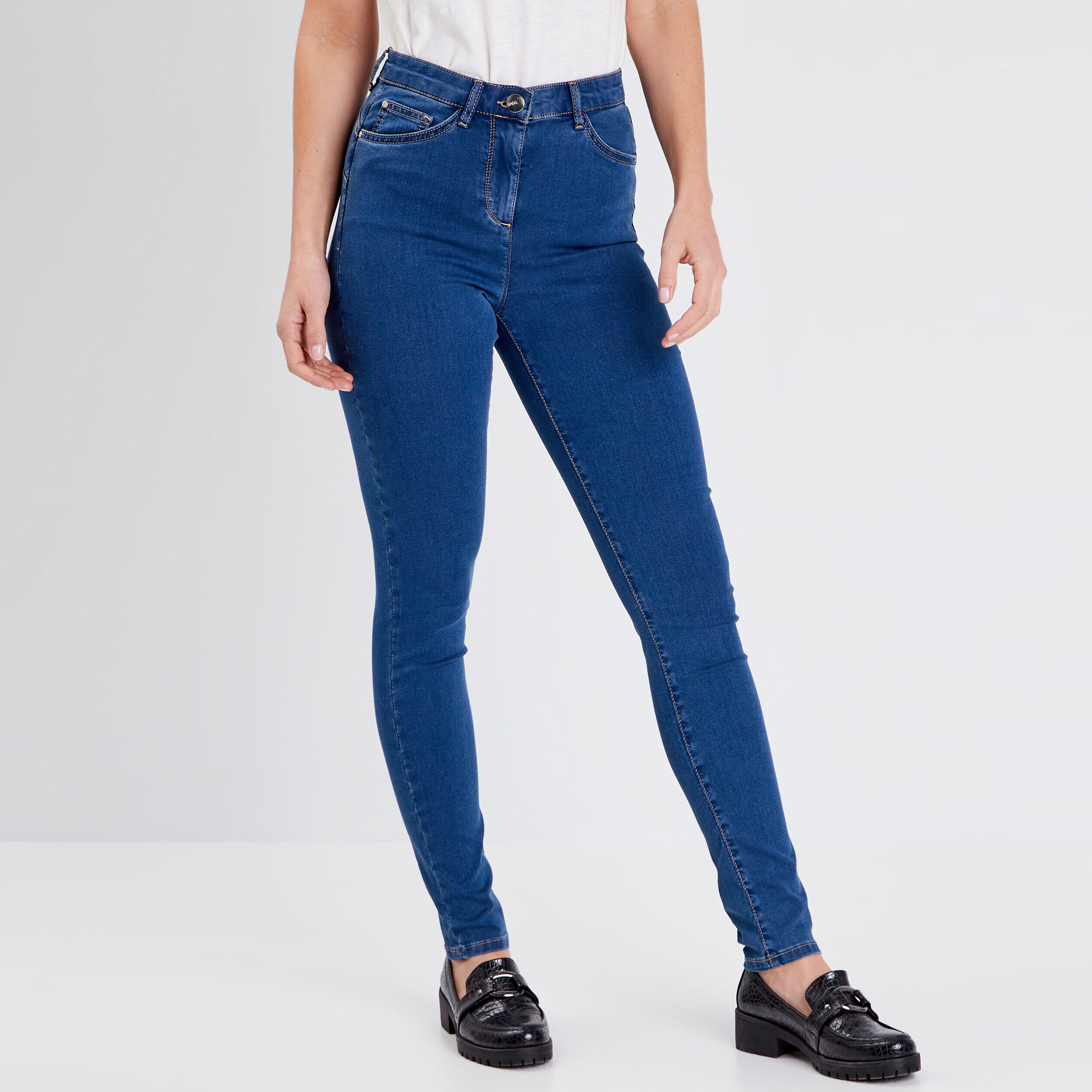 Jeans taille haute femme taille 38 Breal
