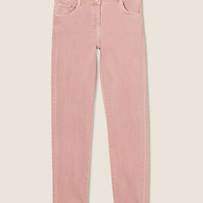 jean ajuste 78eme 5 poches mauve femme Jean ajusté 7/8ème 5 poches mauve femme