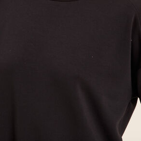 Sweat manches longues clous noir femme