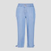 Bermuda droit en jean denim double stone femme