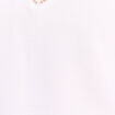 Blouse droite manches longues dentelle ecru femme