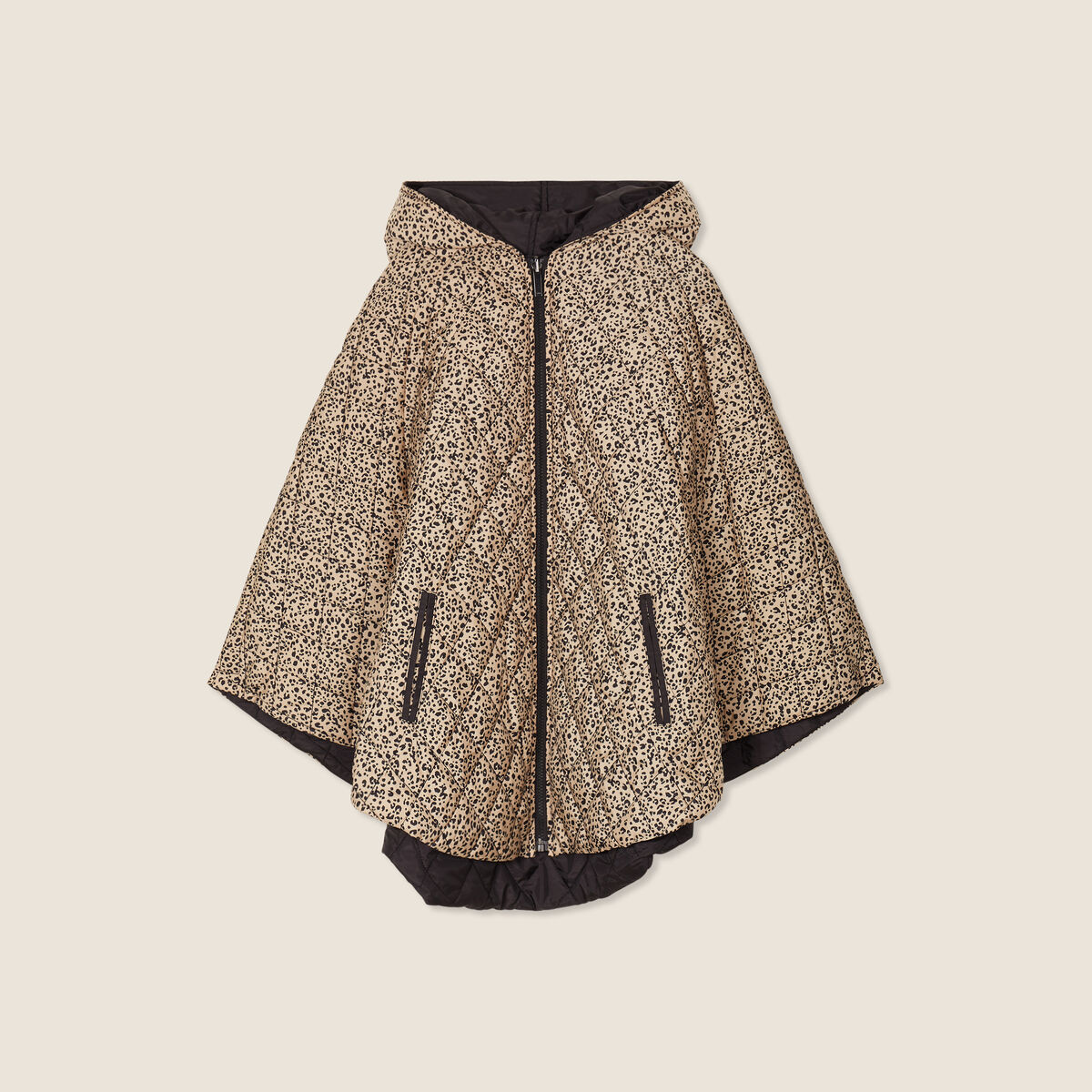 Knit Factory - Dusk Poncho Réversible Jacket Knit Factory - Dusk Reversible Poncho Knit Factory - Dusk Poncho Réversible Cardigan