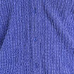 Chemisette effet boule manches courtes bleu roi femme