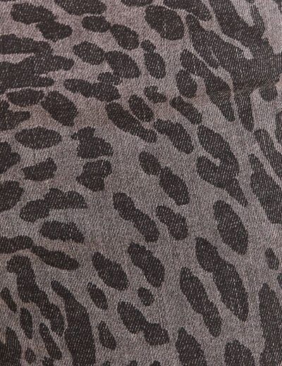 Jean magique ajusté taille standard marron femme