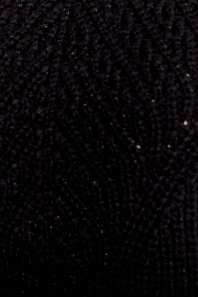 Pull manches longues noir femme