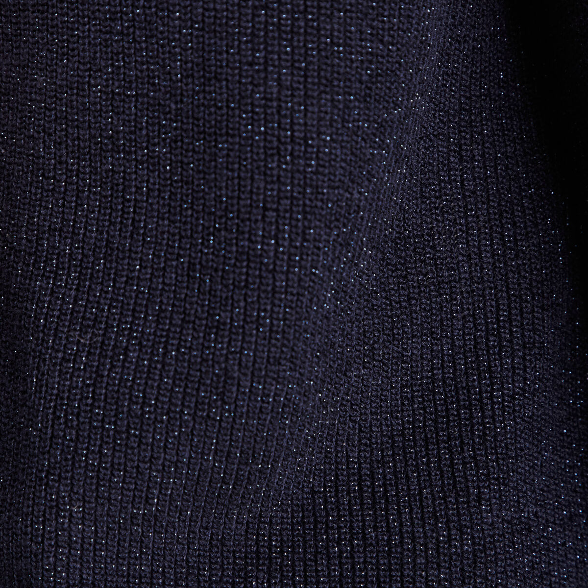 Gilet manches longues bleu marine femme