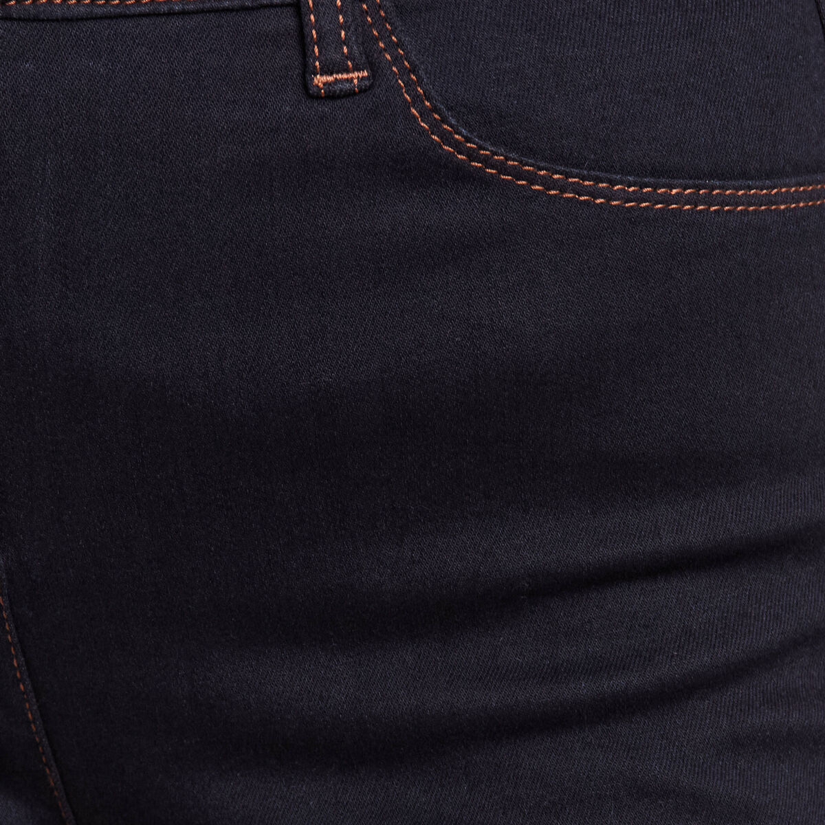 Jean magique ajusté taille standard denim brut femme