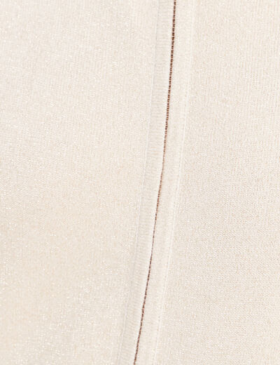 Gilet r&eacute;versible esprit bomber blanc femme