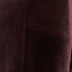 Pantalon large taille haute marron fonc&eacute; femme