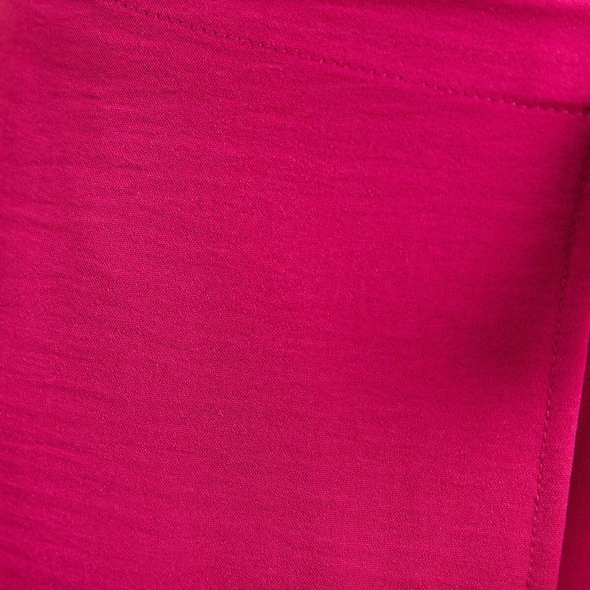Pantalon portefeuille rose fushia femme