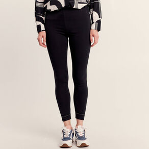 Legging taille haute noir femme