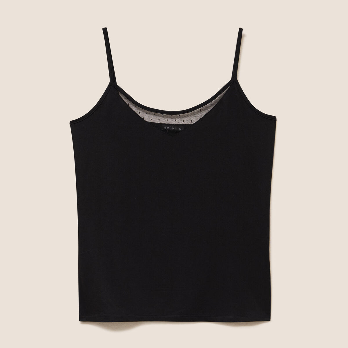 D&eacute;bardeur ajust&eacute; col v noir femme
