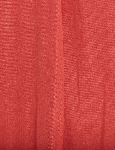 Blouse manches 3/4 vieux rose femme