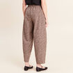Pantalon marron femme