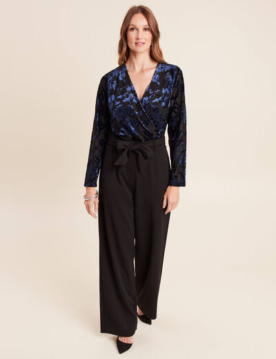 Combinaison de c&eacute;r&eacute;monie noir femme