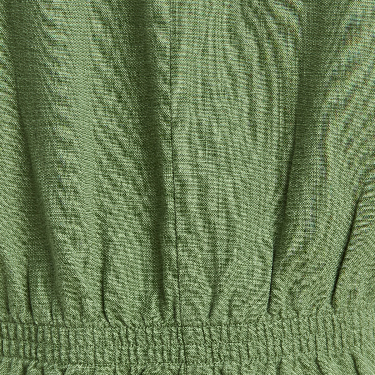 Veste droite boutonn&eacute;e vert femme