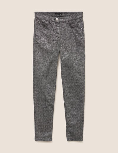 Pantalon magique Le L&eacute;ger enduit gris femme
