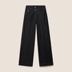 Jean denim noir femme