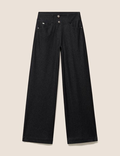Jean denim noir femme